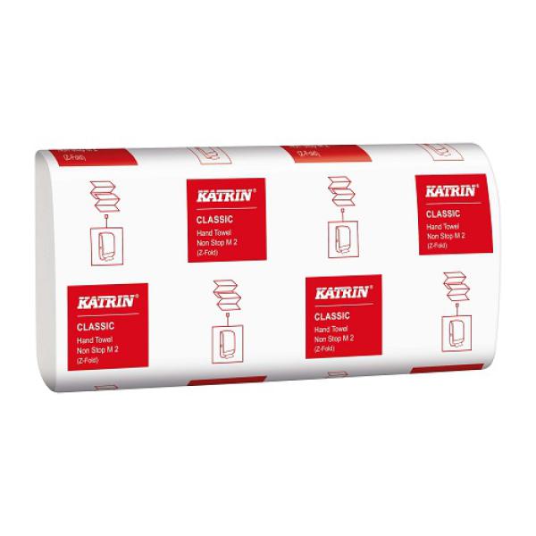 Z-fold-Paper-Towels-Narrow--Katrin--255mm-x-203mm